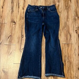 Judy Blue Midnight Blue Wide Leg Jeans